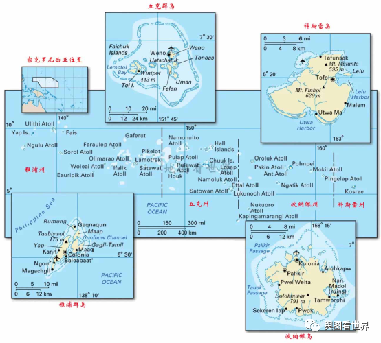 美国的小弟,因俄乌冲突与俄罗斯断交的密克罗尼西亚联邦是一个什么样