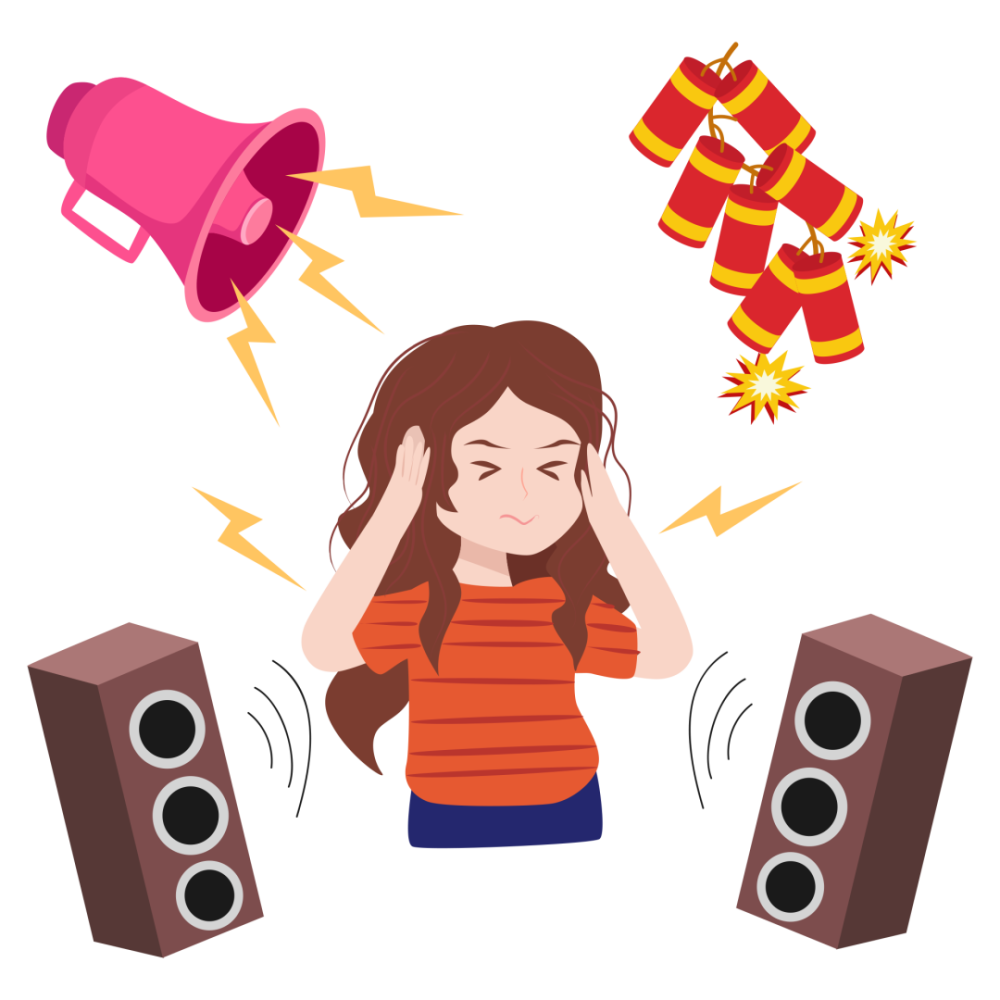 大点声我听不见