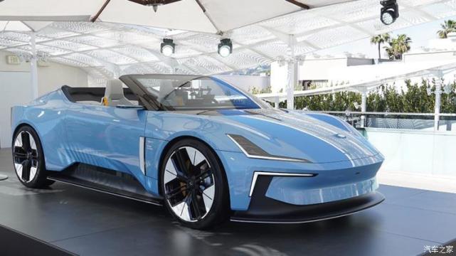 敞篷纯电动polestar全新概念车首发