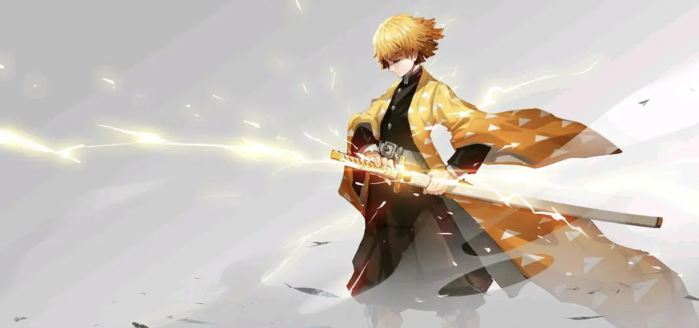 鬼灭之刃 我妻善逸最终实力达到柱了吗 前任鸣柱 表示很欣慰 腾讯新闻