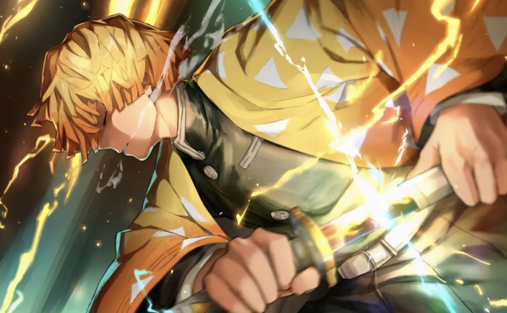 鬼灭之刃 我妻善逸最终实力达到柱了吗 前任鸣柱 表示很欣慰 腾讯新闻