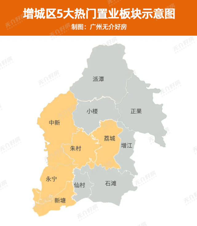 带大家深入到广州的"东大仓"——增城,爆踩该区5大板块,给大家提供多