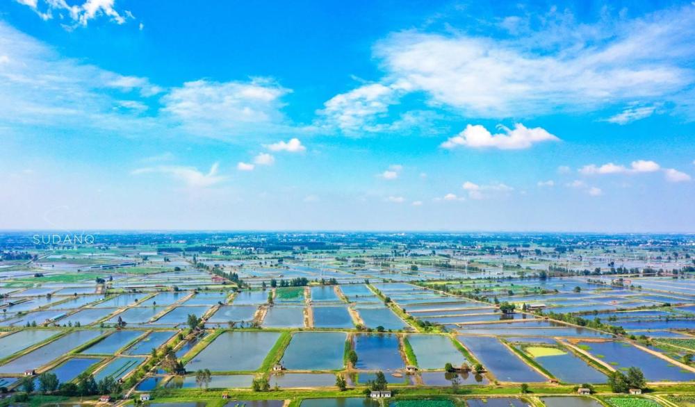 航拍湖北:江漢平原如此美麗,千年古城與田園風光猶如一幅畫卷_騰訊