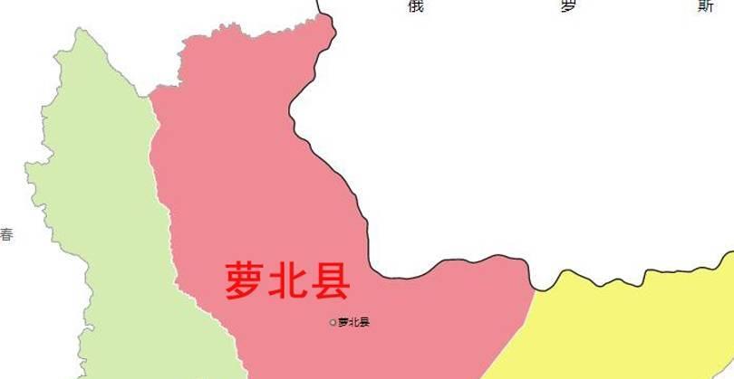 黑龙江鹤岗最大的区县相当于3个深圳市面积人口仅23万