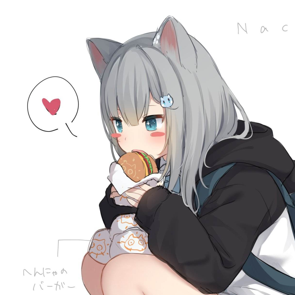 lovelorngirl二次元女头好想rua兽耳啊