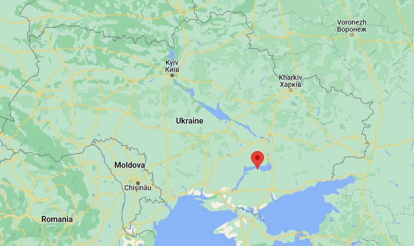 乌克兰核电站地图图片