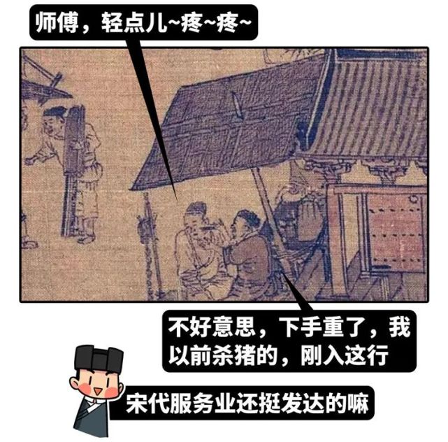 古代修面图片