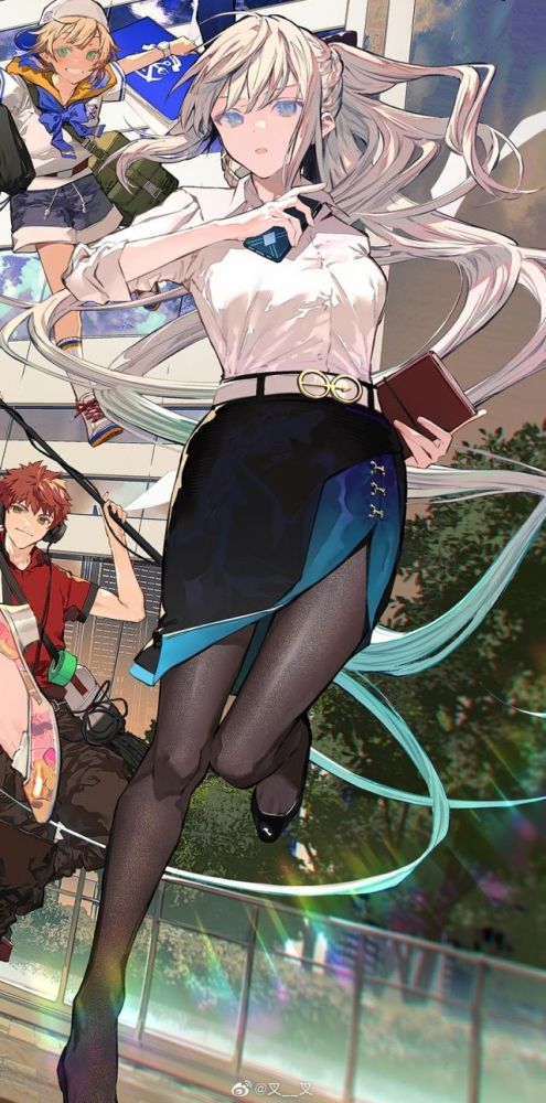 fgo日服玩家自制制服摩根游戏模组引热议 大女主属性拉满的王姐_腾讯