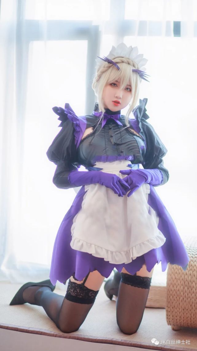cos:黑枪呆女仆cos正片@蘸酱美美