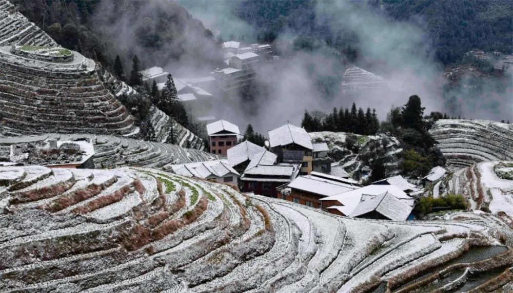 龙脊春雪