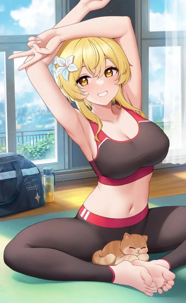 身材超棒的荧妹,谁看了不心动啊