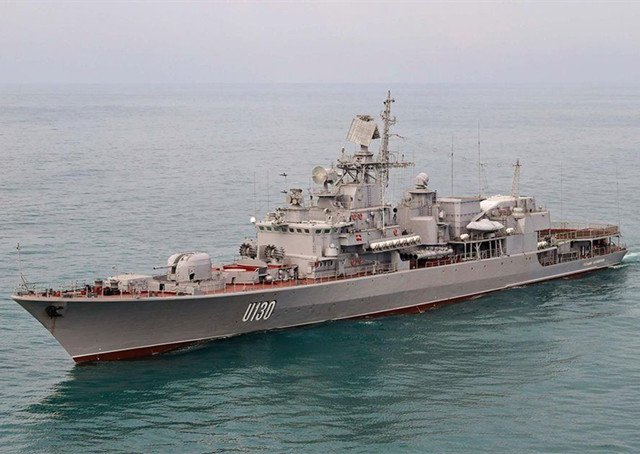 乌克兰海军的旗舰自沉了,一艘成功逆袭的护卫舰