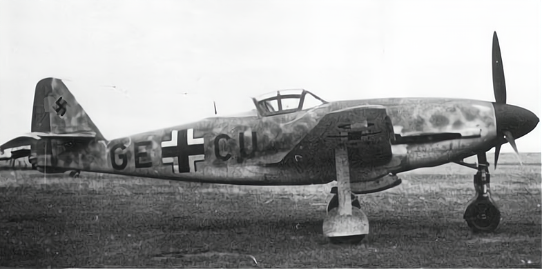 曾计划用来替代bf109战斗机二战德国me309战斗机