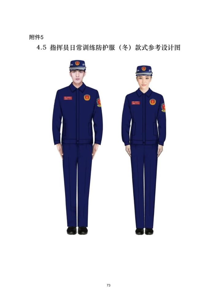 国家应急救援队新式队旗队徽臂章服装参考设计图亮相