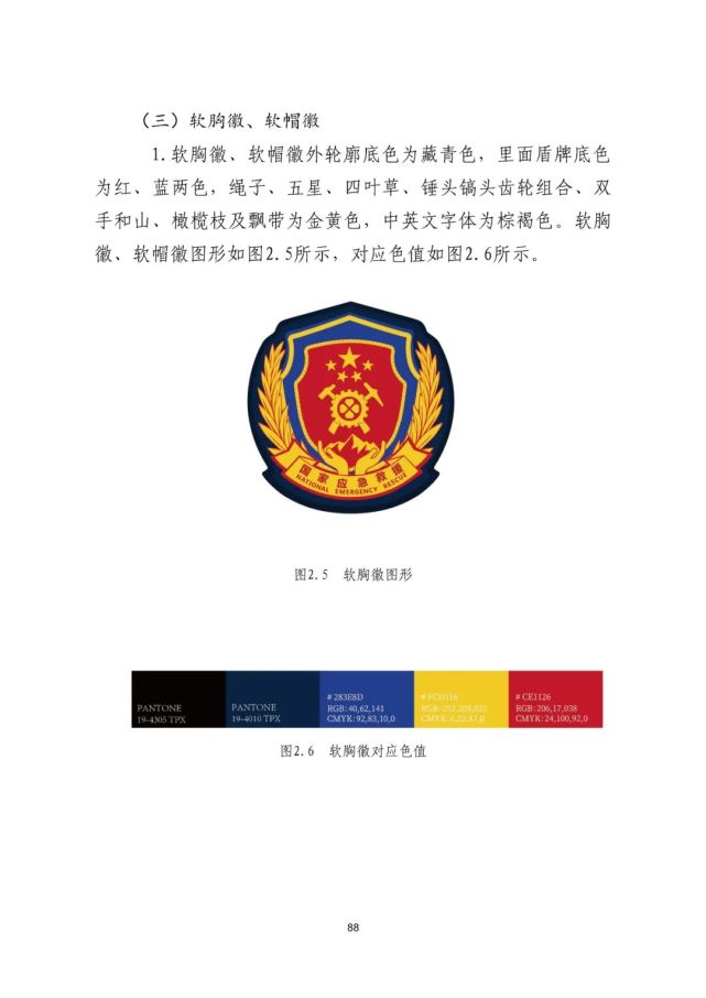 国家应急救援队新式队旗,队徽,臂章,服装参考设计图亮相!