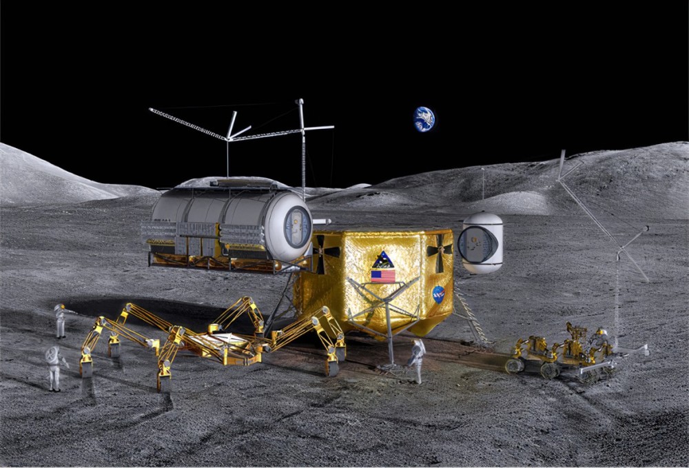 欧洲航天局出711万元为制氧新机器制定蓝图实现创建月球村的梦想