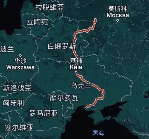 第聂伯河,源自俄罗斯,将乌克兰"劈"成了两半