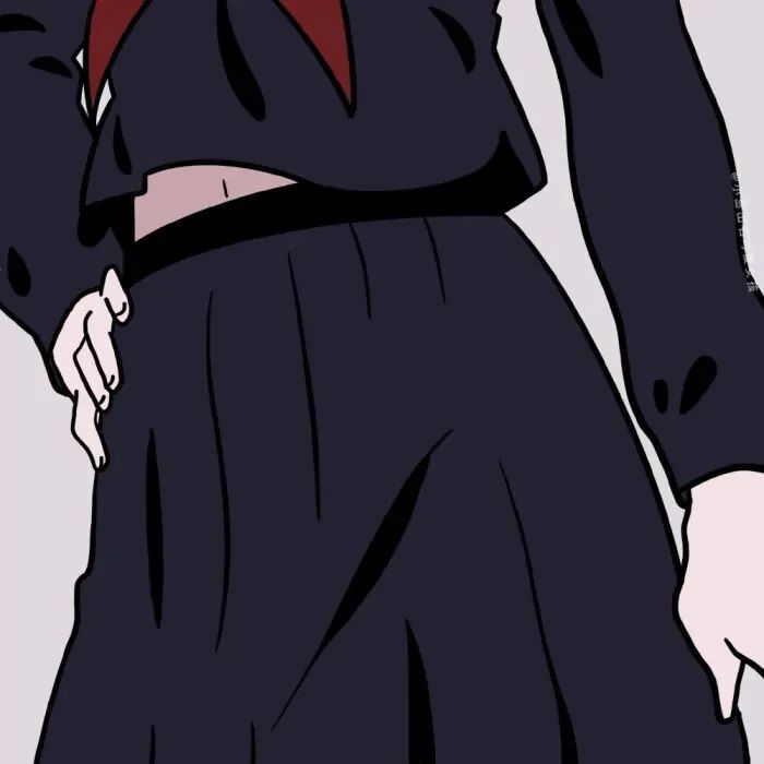 动漫头像部位女头