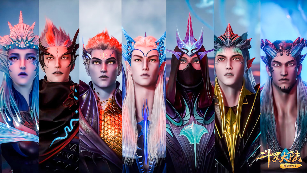 斗罗大陆海神六考完成戴沐白牺牲第八魂环填坑原著七怪新增两名魂斗罗