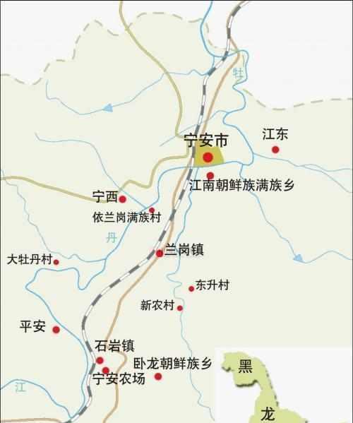 (宁安市地图)但是后来,这个地方却成为让清朝官吏和百姓闻之色变的
