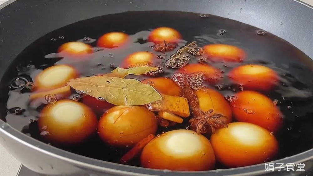 卤鸡蛋这样做太好吃了鲜香入味做法简单一次3个吃不够