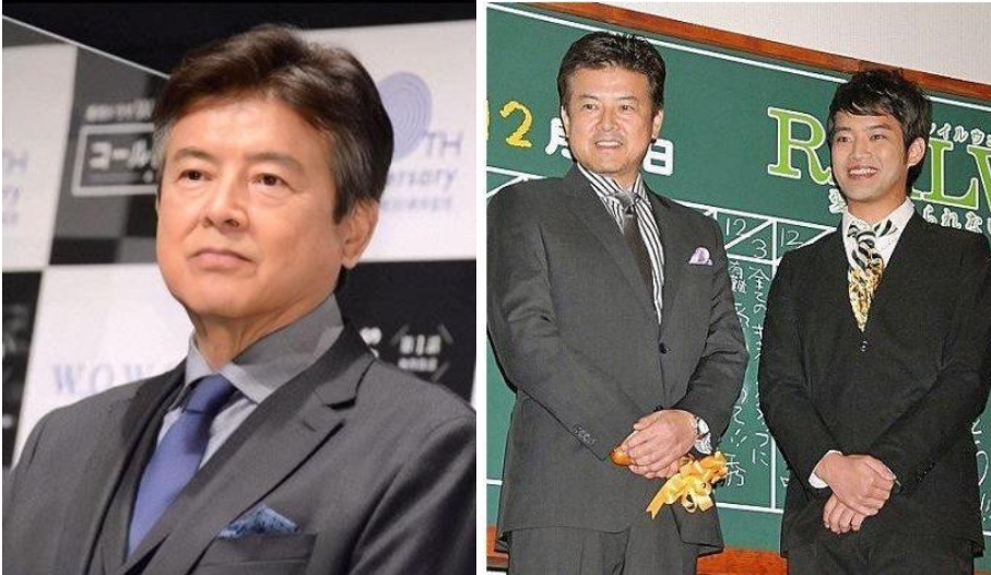 三浦友和老了也帅气时髦穿西装配衬衫发腮有皱纹也不显油腻