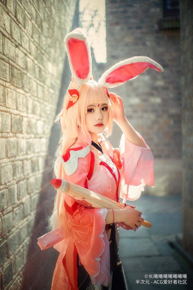 公孙离原皮cos正片王者荣耀