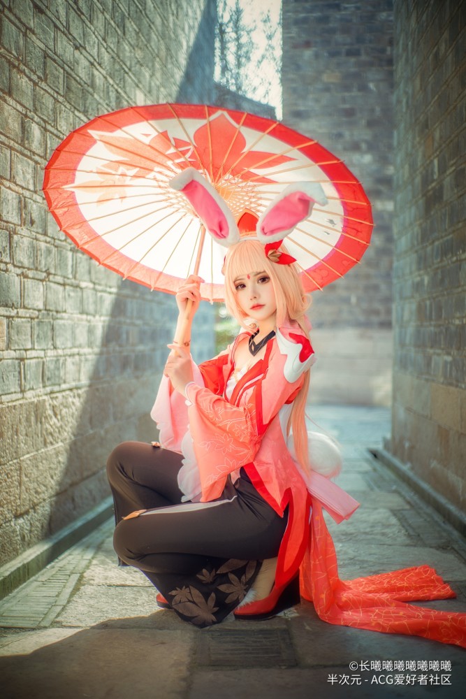 公孙离原皮cos正片王者荣耀