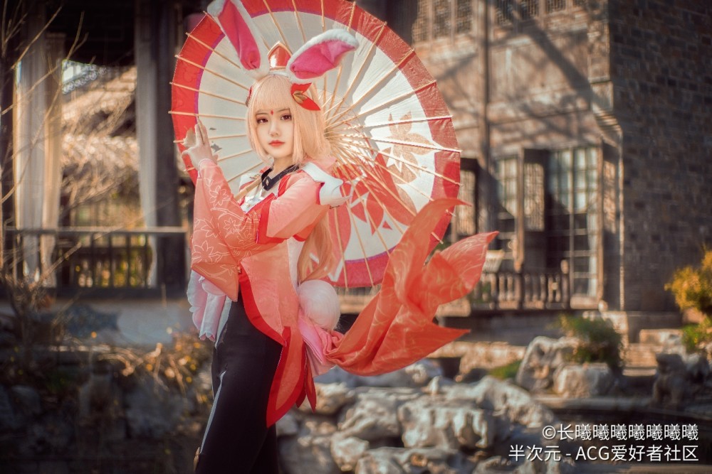 公孙离原皮cos正片王者荣耀