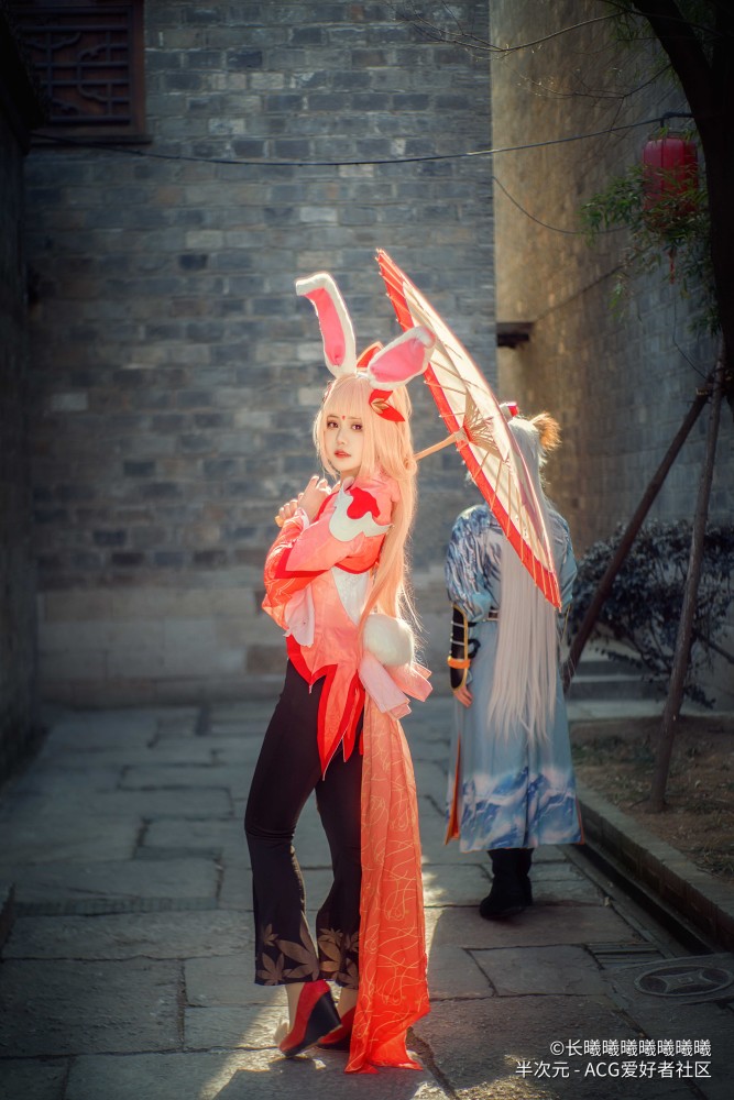 公孙离原皮cos正片王者荣耀