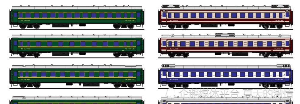 父母一辈的青春记忆绿皮车的颜值担当22型铁路客运车厢的故事