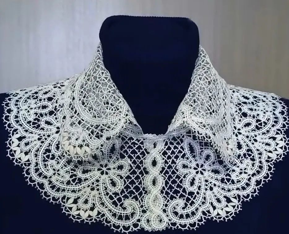 优雅而且美丽的爱尔兰钩花领子,每个女人的最爱,你喜欢哪款?插图15