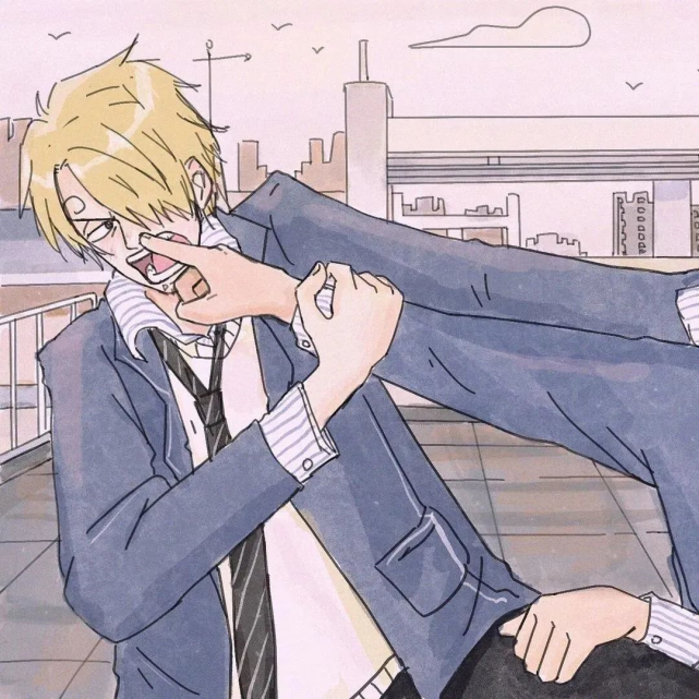 海贼王头像 山治 索隆头像