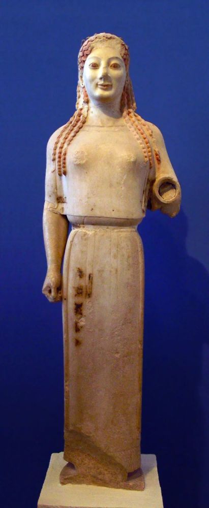 西方艺术史9:几何风格与古风式微笑,为毕加索和奥特曼带来灵感_腾讯