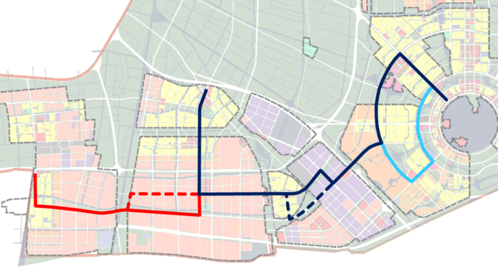 临港中运量t6线即将开工t2线将于4月完工