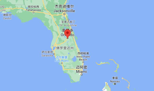 奥兰多一个拥有迪士尼游乐园的城市