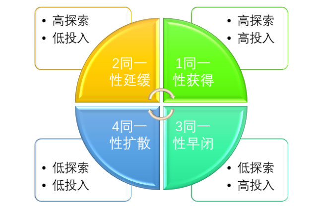 第四种种类型:同一性扩散.