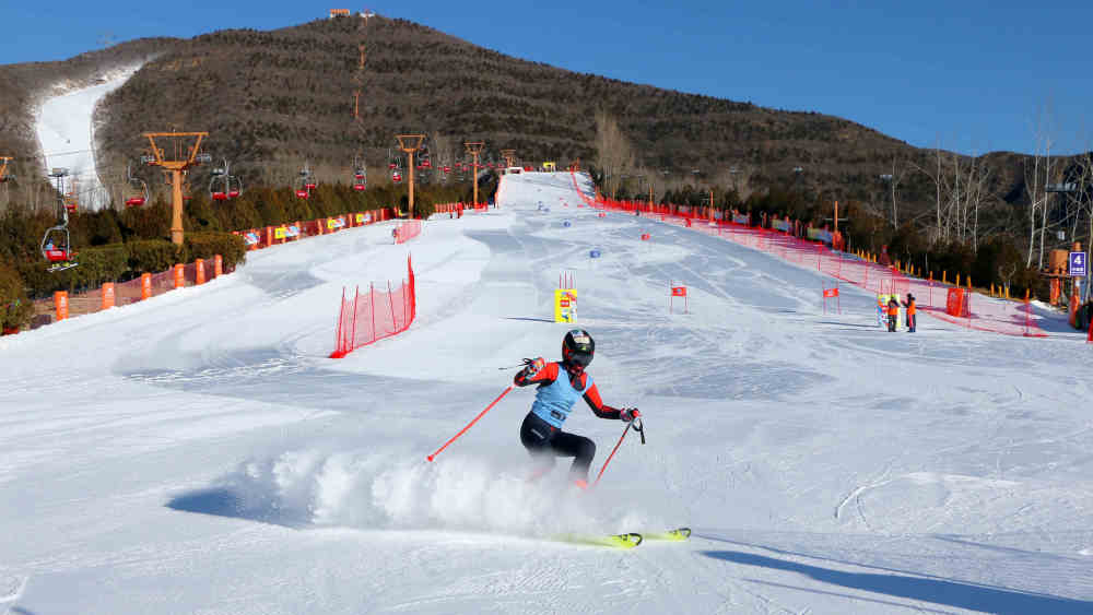 昌平燕子湖滑雪场图片