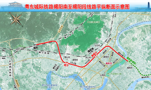 粵東城軌線路最新走向和站點規劃曝光