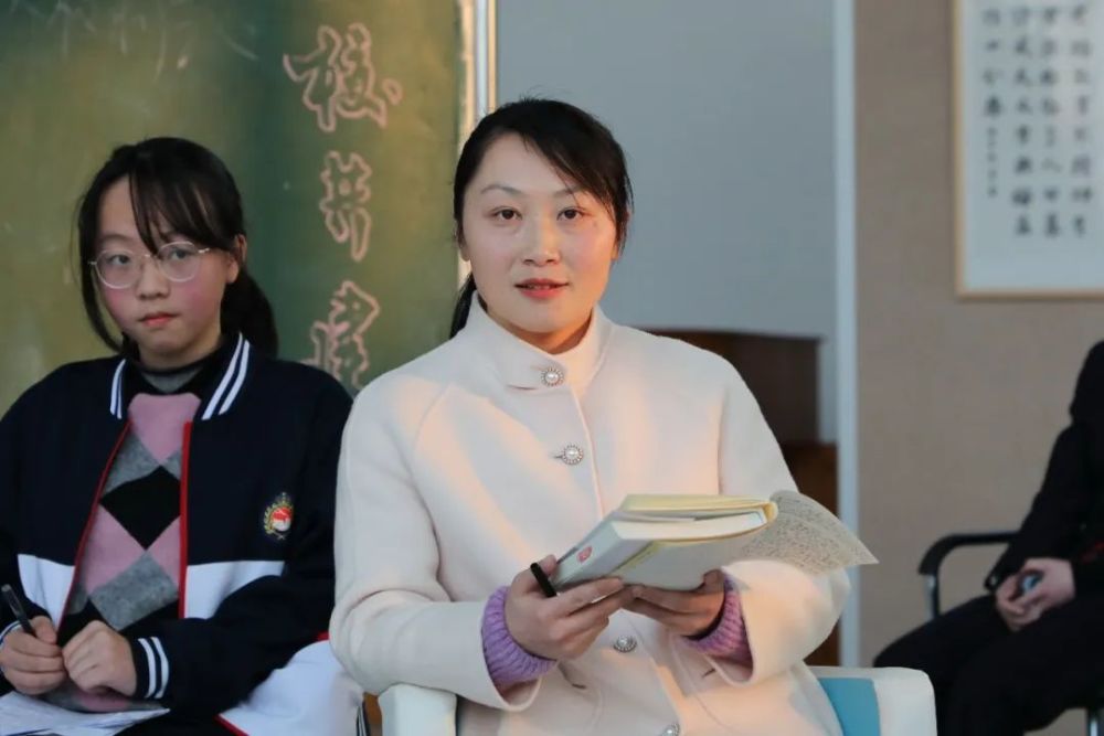 读书沙龙进校园第一站周宁一中
