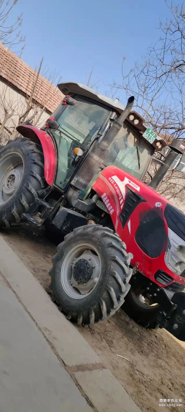 【二手农机】出售2021年的世纪红1804拖拉机!