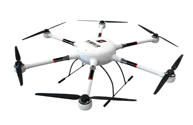 目前丰翼科技已推出复合翼长距离物流无人机manta ray 40,8旋翼大载重