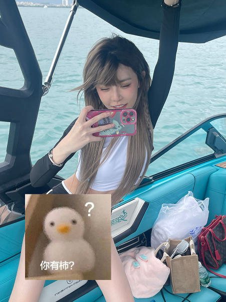 周淑怡开启美美10天三亚游,水友:度蜜月去了?