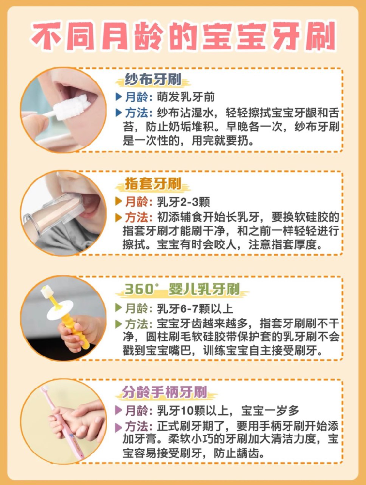 如何给不同阶段的宝宝进行牙齿护理 天天看点