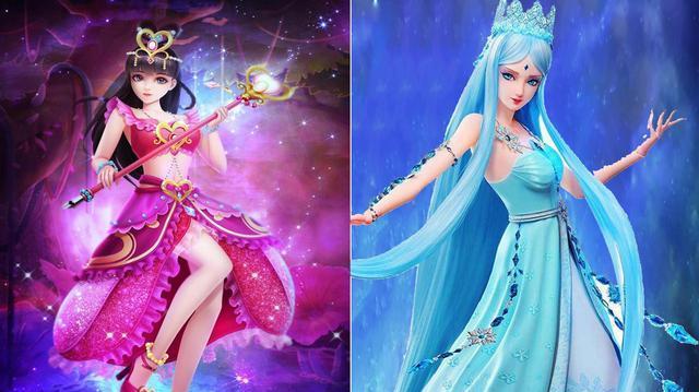 漫画版精灵梦王默灵动可爱冰公主呆板无神冰粉果断脱粉