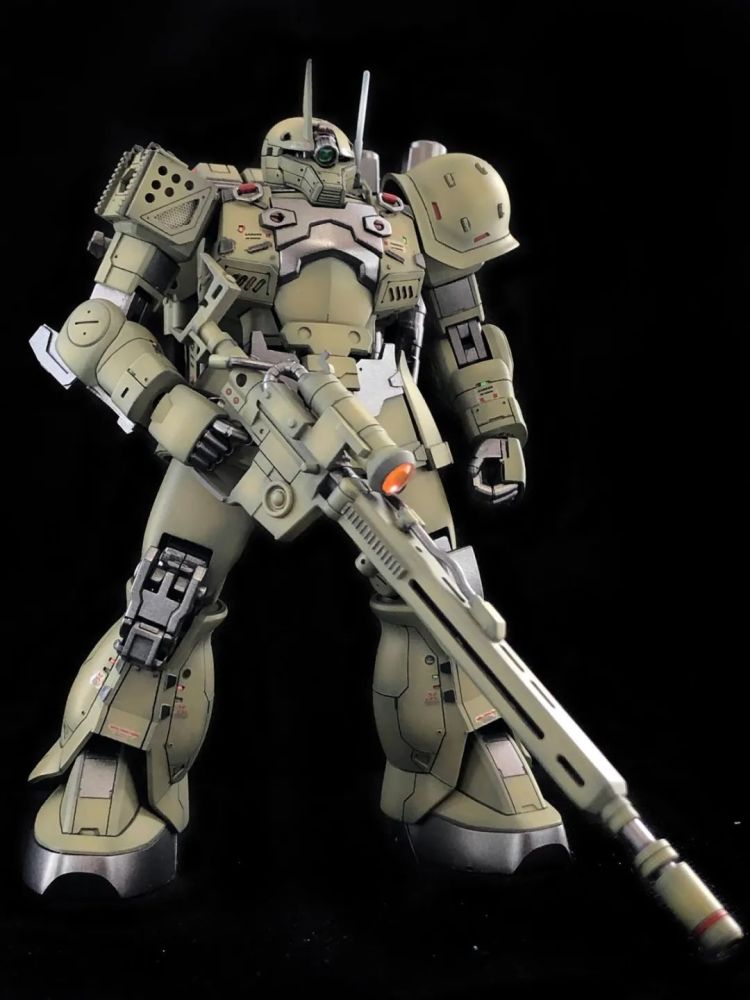 两兄弟同时完成狙击型扎古1京宝樊细化改造