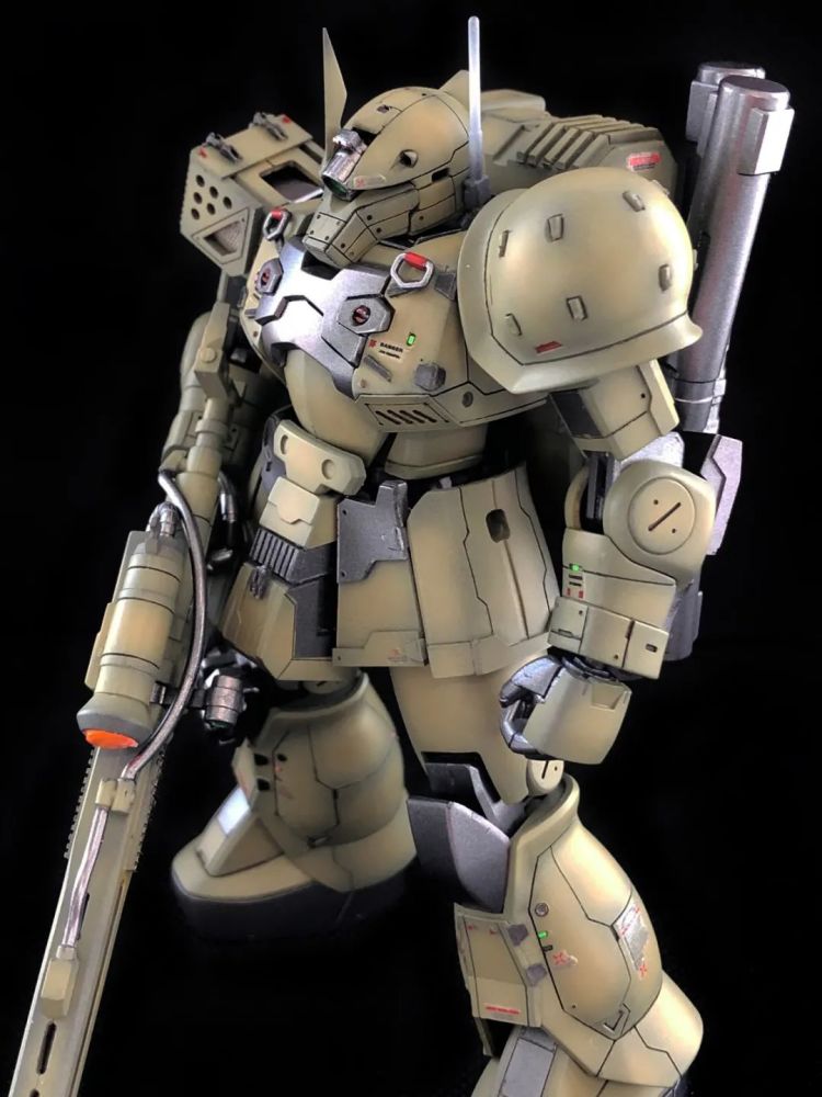 两兄弟同时完成狙击型扎古1京宝樊细化改造