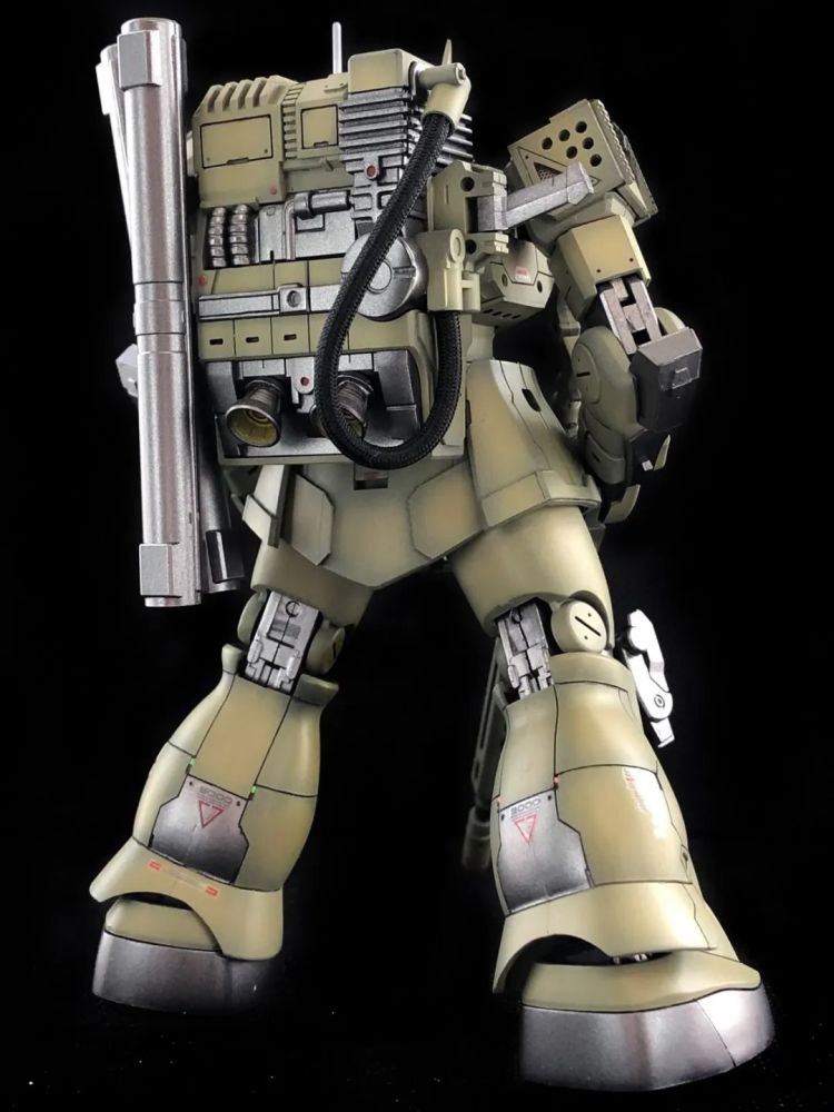 两兄弟同时完成狙击型扎古1京宝樊细化改造