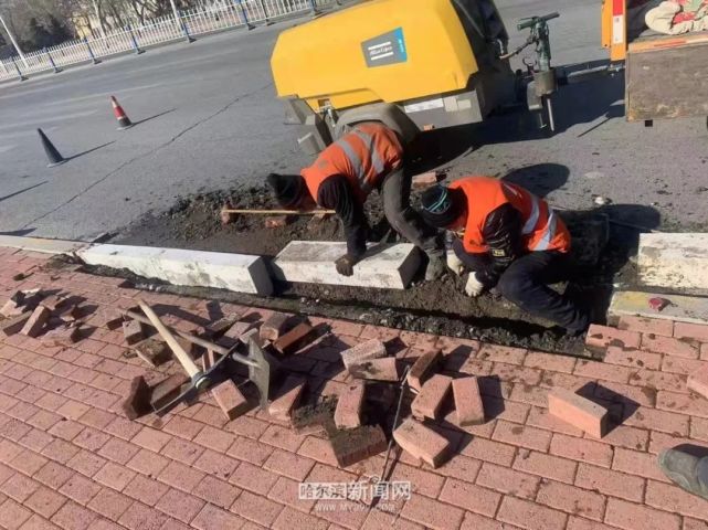 哈市全面展开春季道路翻浆破损维修_腾讯新闻
