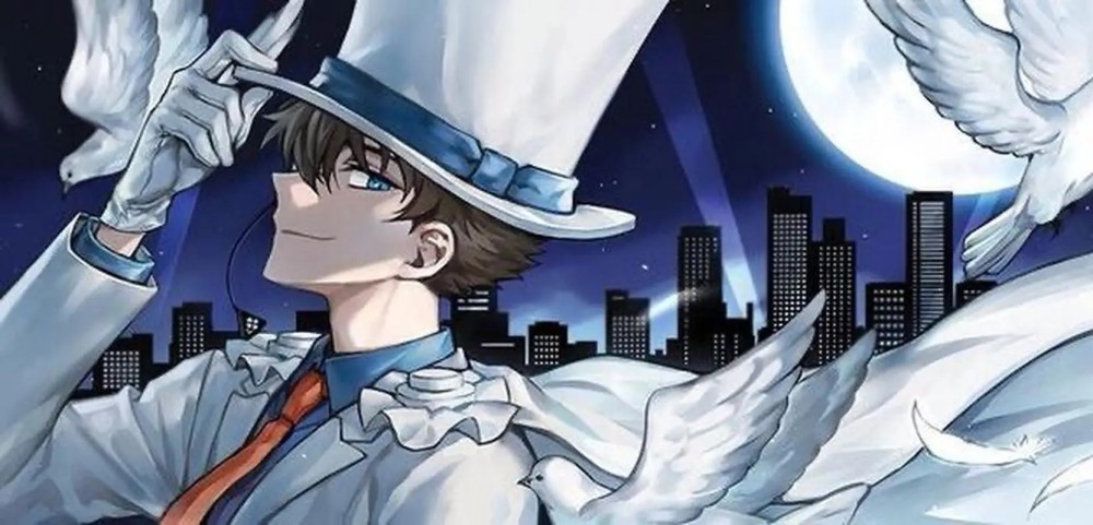 名侦探柯南 工藤新一跟黑羽快斗 侦探与怪盗两个有趣灵魂的碰撞 腾讯新闻